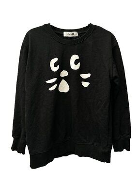 Vintage Black Crewneck Ne-net Cat Issey Miyake Sweatshirt
